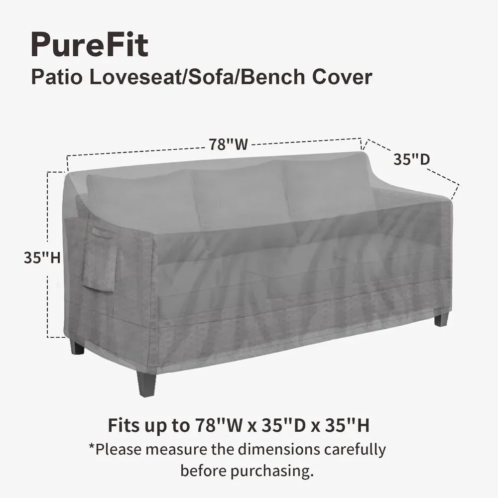 Outdoor Couch Cover Waterproof Patio Sofa Furniture Cover